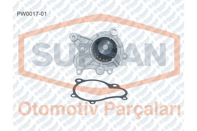 SUPSAN PW0017-01 Devirdaim Accent 03-05 Getz 03-06 Dizel (3 Silindir) Sportage 04- Tucson 2.0crdi